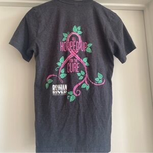 Russian River Brewery Hopped Up For The Cure Tee Shirt